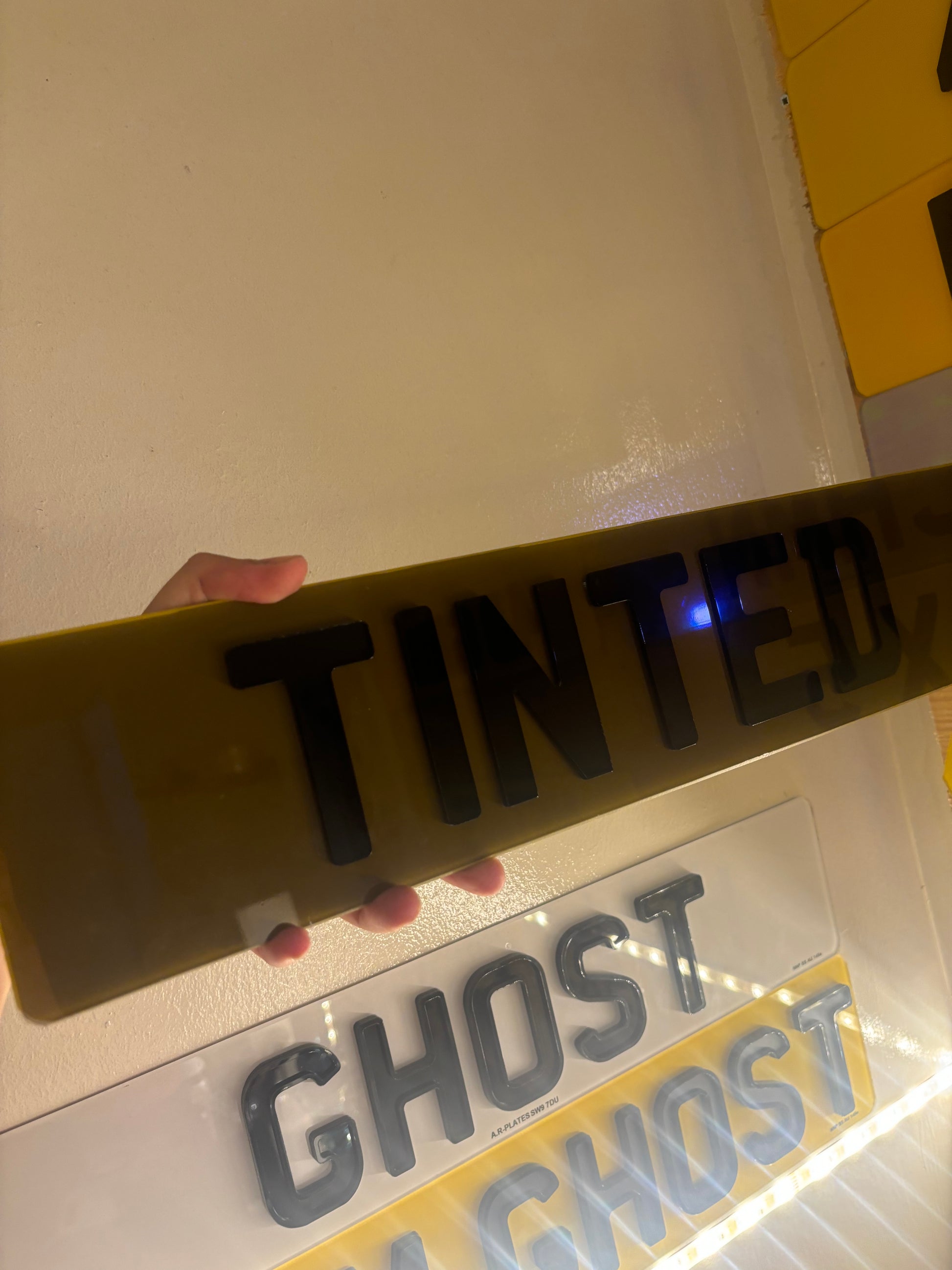 4D 3mm tinted Plate Set