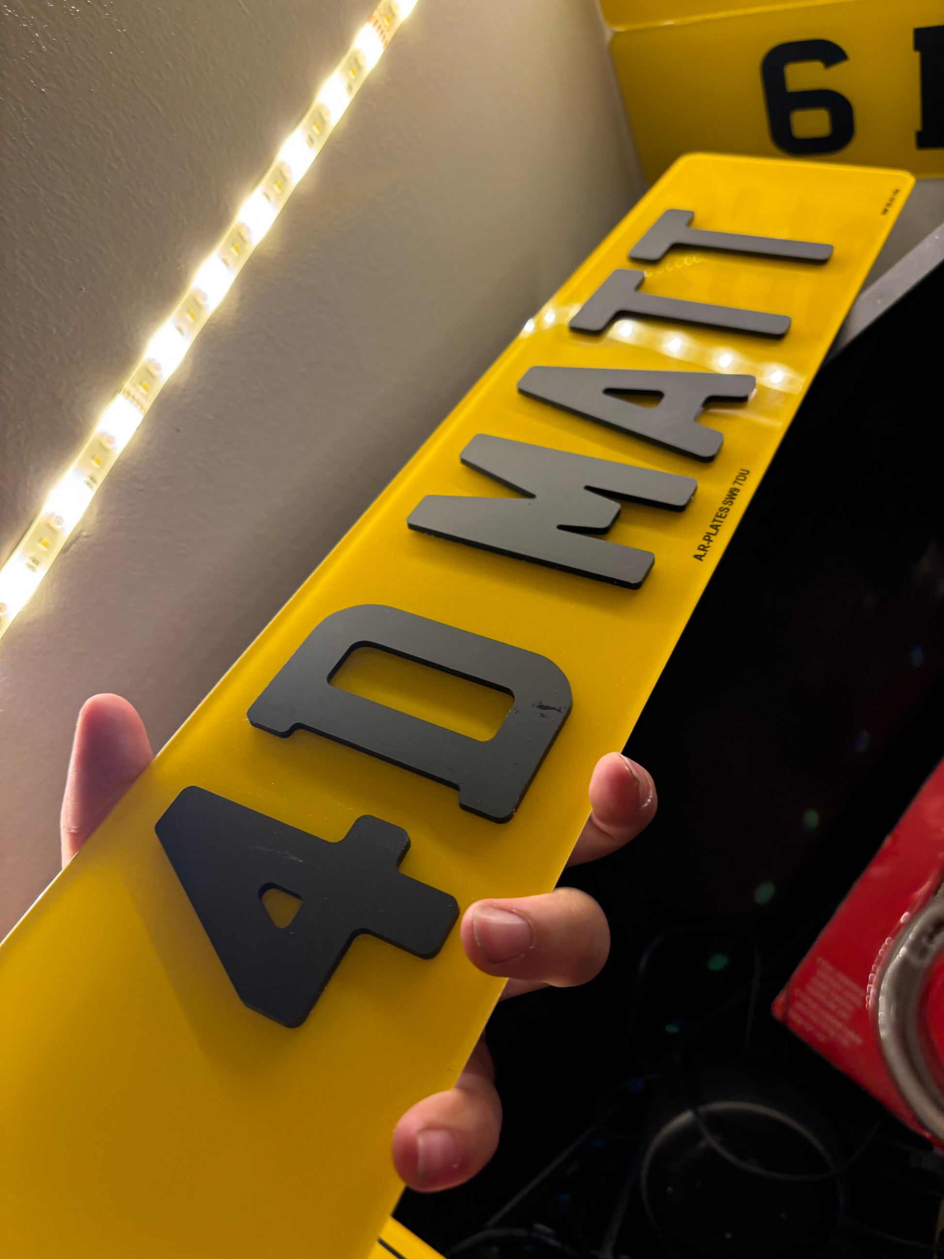 4D 3mm Matt Plate Set