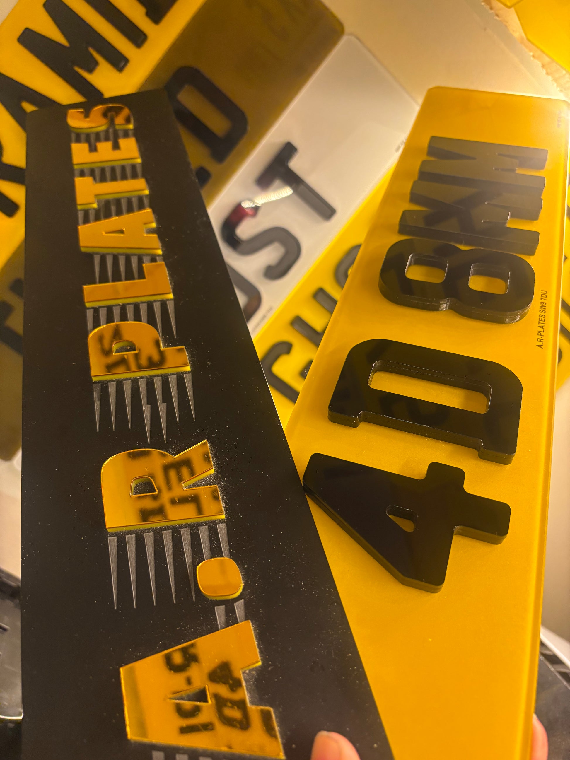 4D 8mm Plate Set