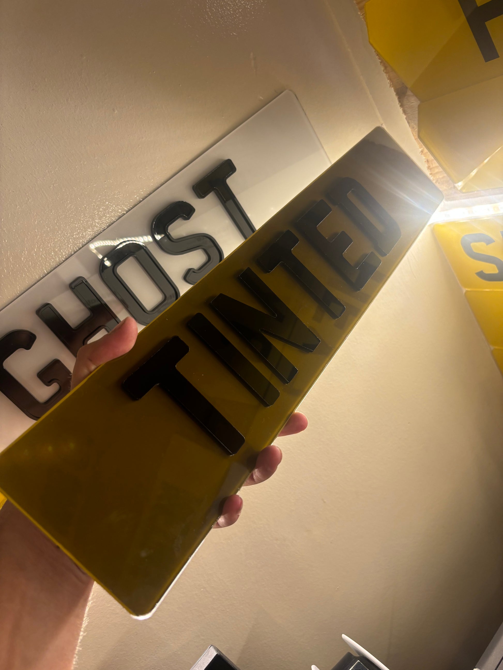 4D 3mm tinted Plate Set