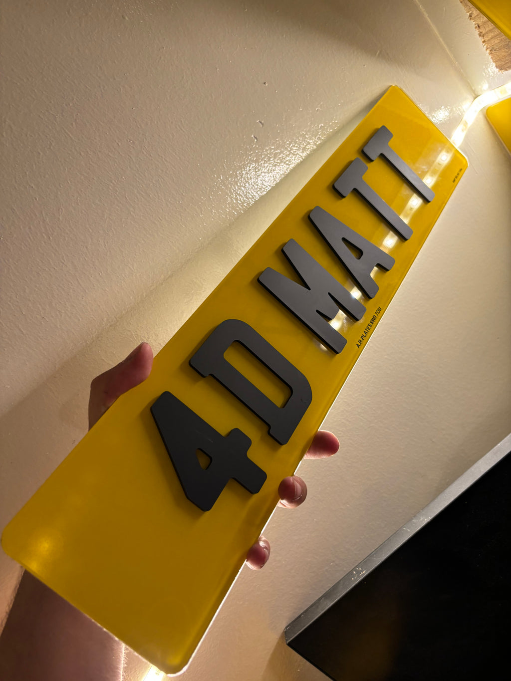 4D 3mm Matt Plate Set