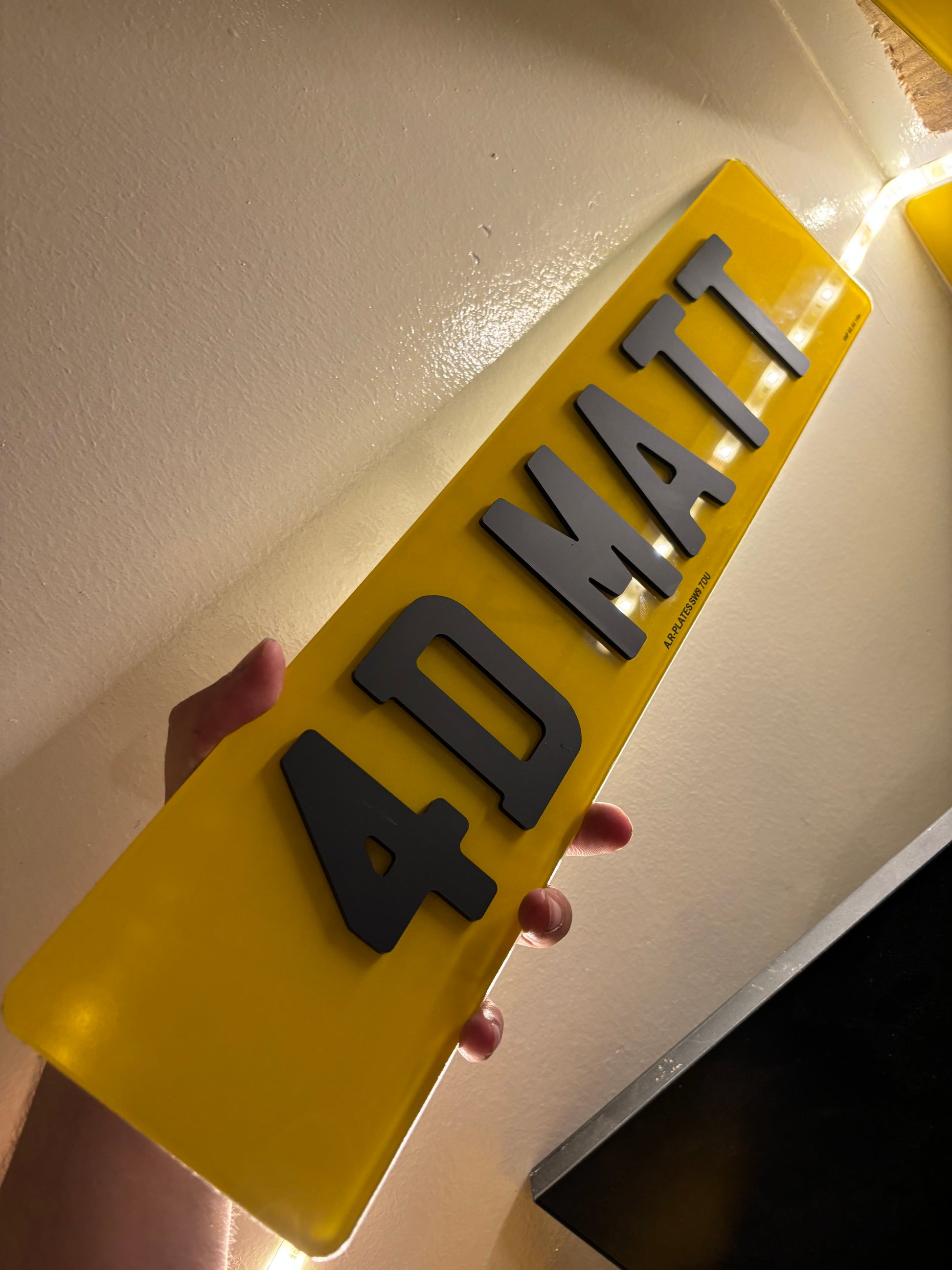 4D 3mm Matt Plate Set